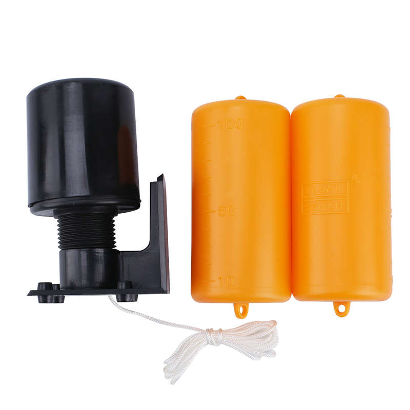 Stainless Steel Vertical Liquid Water Level Sensor Internal Float Switch 45mm Line 35CM 10W Double F