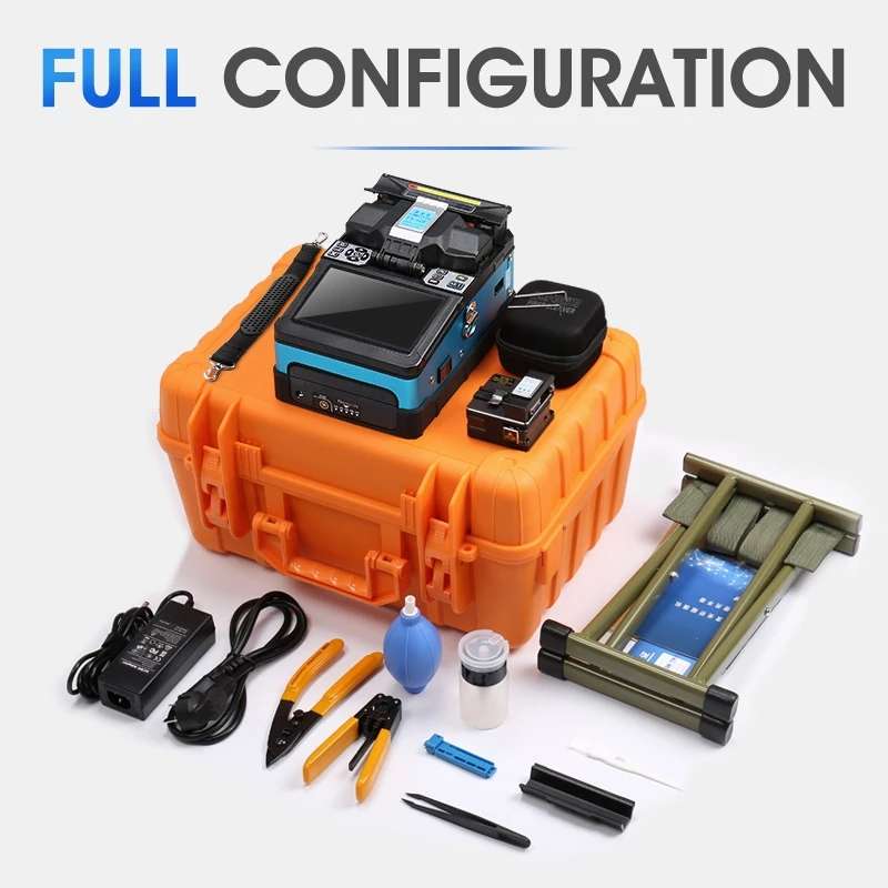 Comptyco Fs-60F Fully Automatic Fiber Optic Welding Splicing Machine Fiber Optic Fusion Splicer Fibe