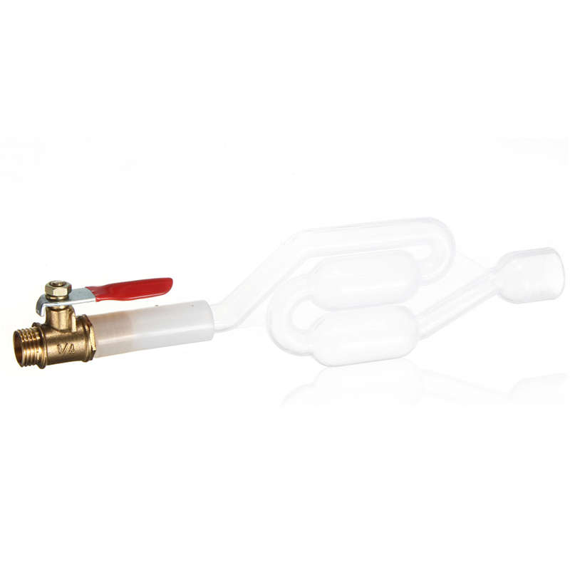 1/4 Inch Exhaust Seal Valve For Home Brew Fruit Wine Alcohol Distiller Part