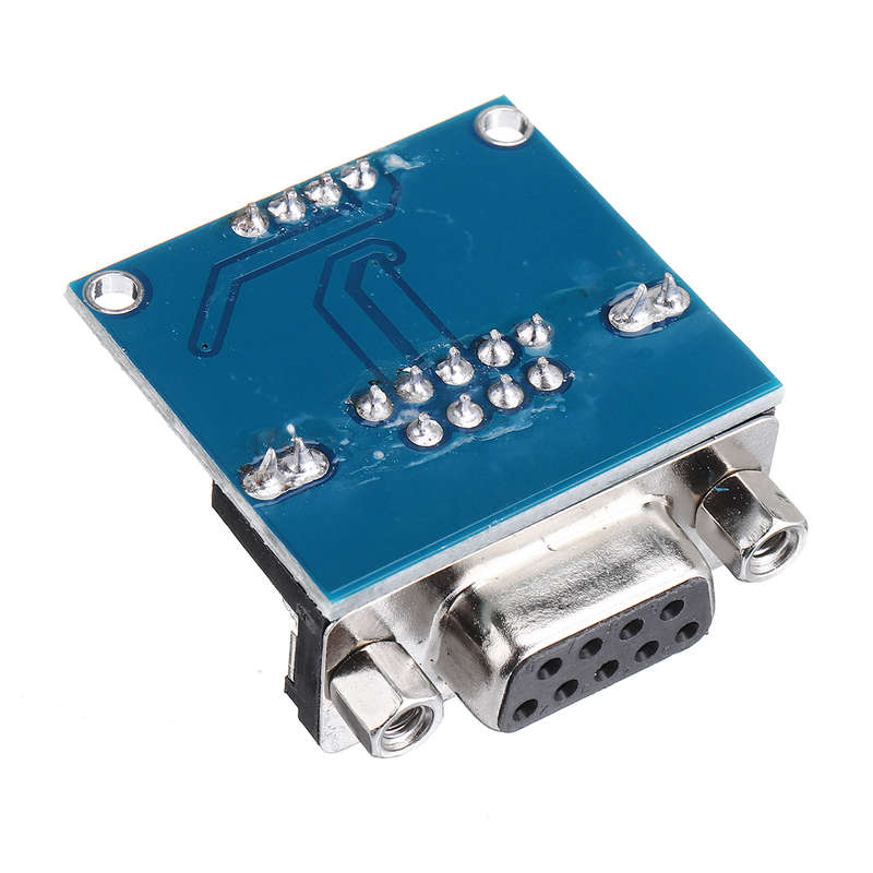 5Pcs Rs232 To Ttl Serial Port Converter Module Db9 Connector Max3232 Serial Module