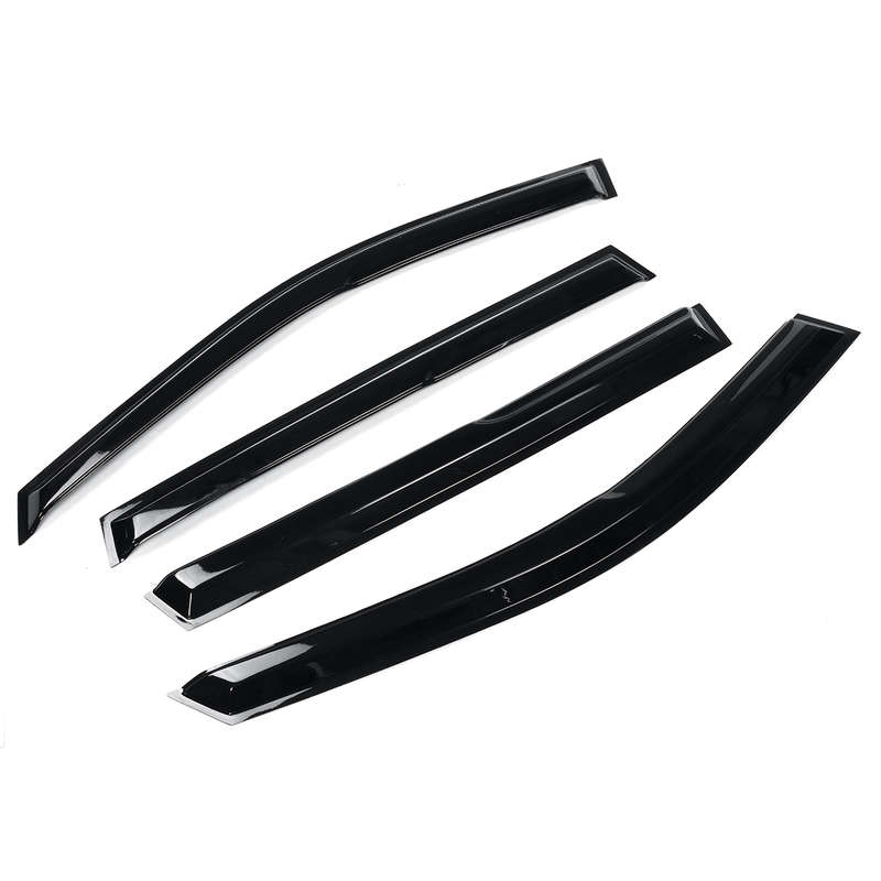4Pcs For TOYOTA RAV4 2019-2020 Plastic Exterior Visor Vent Shades Window Sun Ra