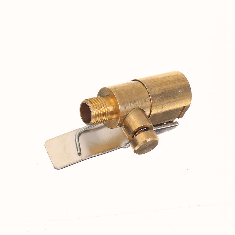 1PC Brass 8mm Car Tyre Wheel Tire Auto Air Inflate Pump Valve Clip Clamp Connector Adapter