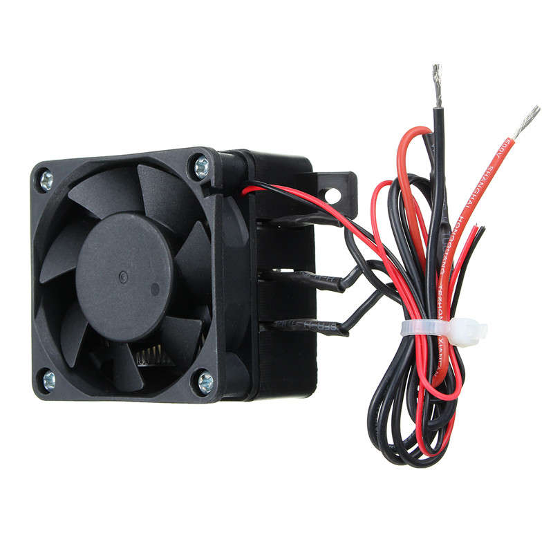 100W 12V 60x60mm DC PTC Fan Heater Constant Temperature