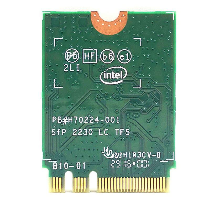 Intel 8260NGW 8260AC NGFF M2 Wireless Network Card 1200Mbps Dual Band 5G bluetooth 4.2 Internal Adap