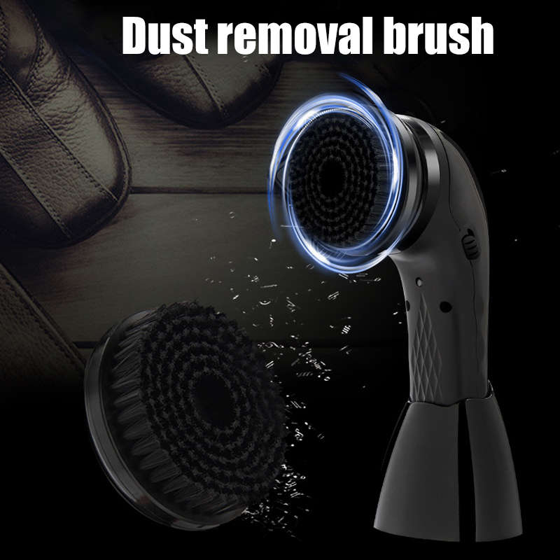 Electric Shoe Polisher Automatic Shoe Polishing Cleaning Machine Brush Shoe