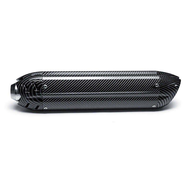 38-51mm 470mm Universal Aluminium Alloy Motorcycle Exhaust Muffler