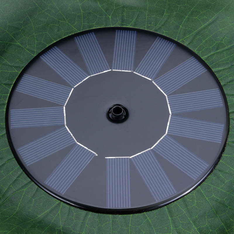 Solar Powered Fountain Pump Energy-saving Solar Water Floating Lotus l