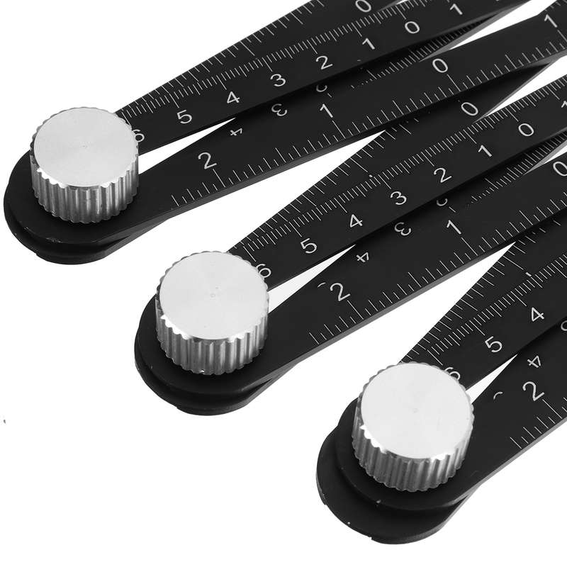 Multi Angle Measuring Ruler 12-side Alloy Angle Finder Template Tool 12- Fo