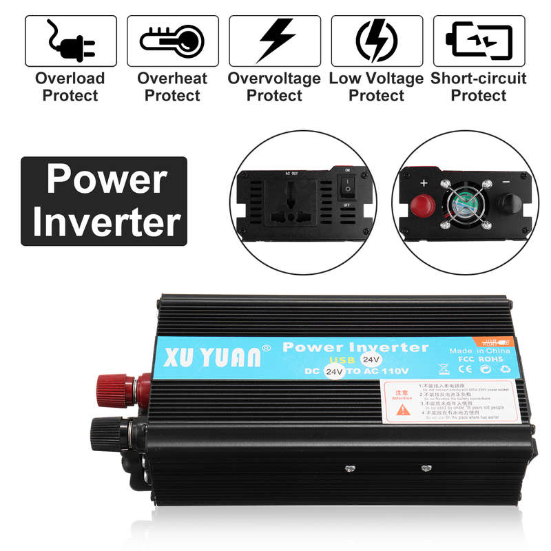 4000W DC12/24V To AC110V/220V Solar Inverter