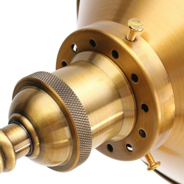 Vintage E27 Swing Arm Brass Wall Lamp Sconce Living Room Stair Restaurant Antique Light