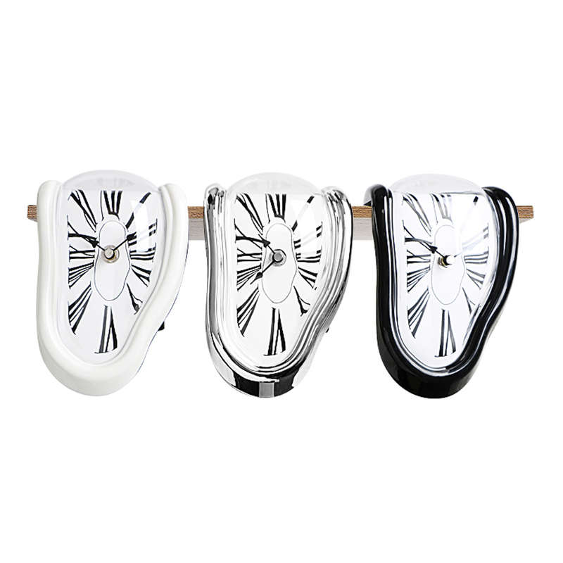 Novel Surreal Melting Distorted Wall Clock Surrealist Salvador Dali Style Wall Clock Amazing Home De