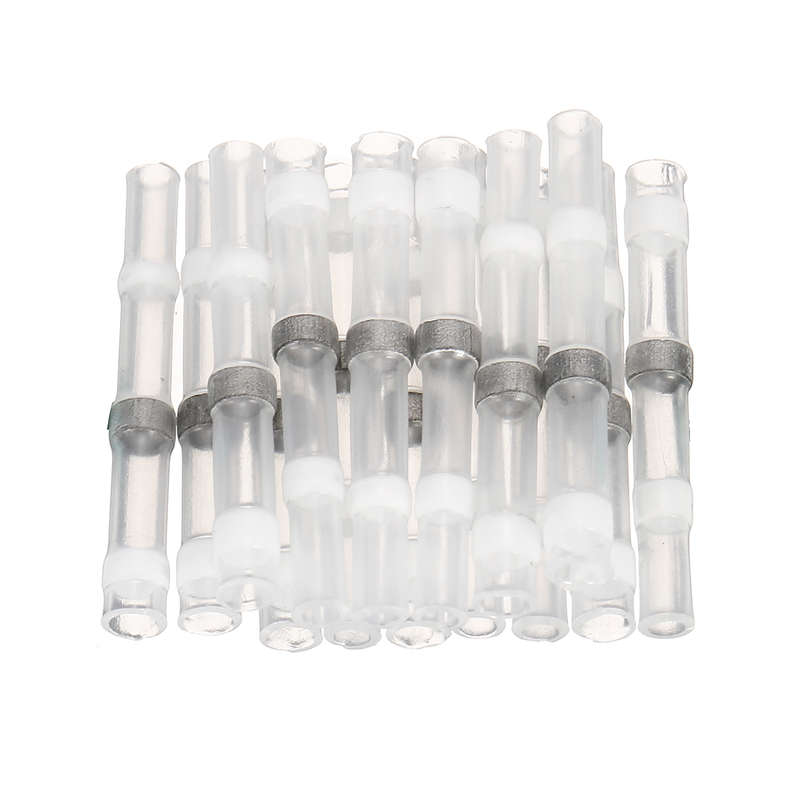 250Pcs Waterproof Solder Seal Heat Shrink Tube Sleeve Wire Butt Terminals Connectors