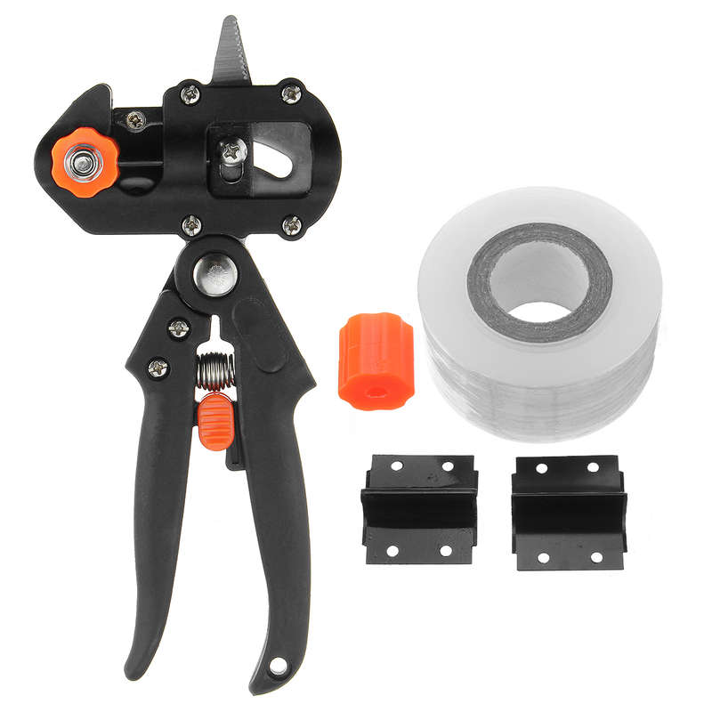 Professional Garden Grafting Cutting Tool Pruner Kit Branch Fruit Tree Cutting Scissors