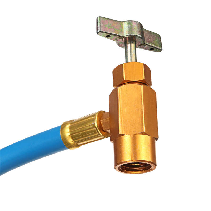 Can Tap R134A To R-12/R-22 System Refrigeration Air Conditioning Fluorine Tube Refrigerator Hose