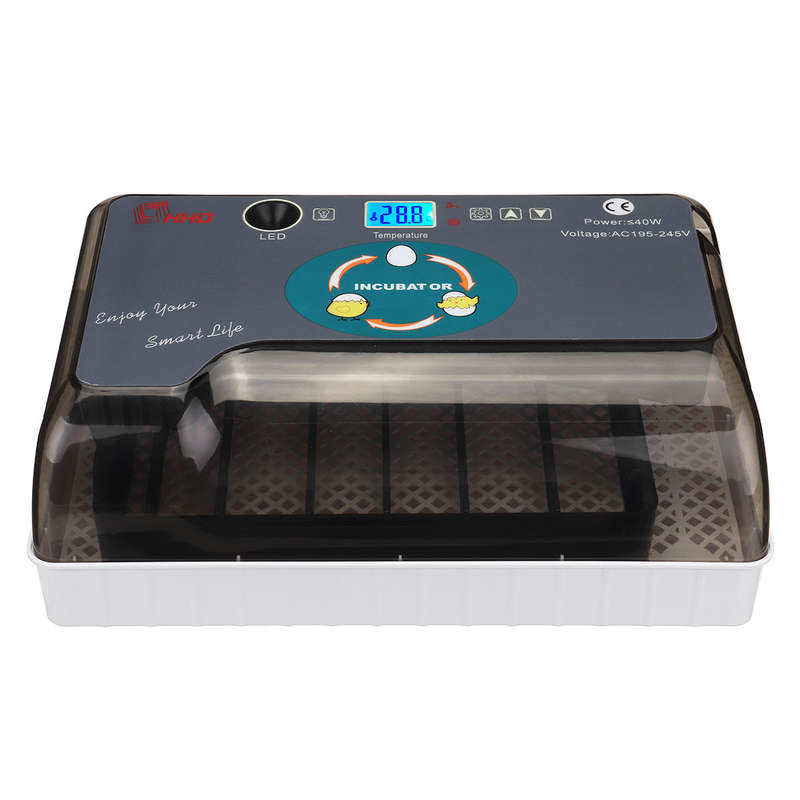 Incubators for Hatching Eggs 12Pc Eggs Digital Household Micro Mini Incubator fo (Plug 220V EU Plug)