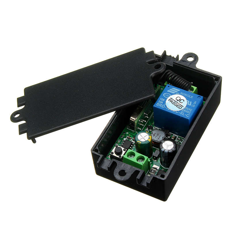 433mhz AC220V 1 Channel Wireless Remote Control Switch For Electric Lamp Household Intelligent Roof