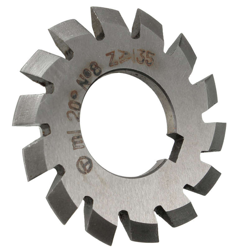 8pcs Module 1 PA20 Bore 22mm #1-8 HSS Involute Gear Milling Cutter