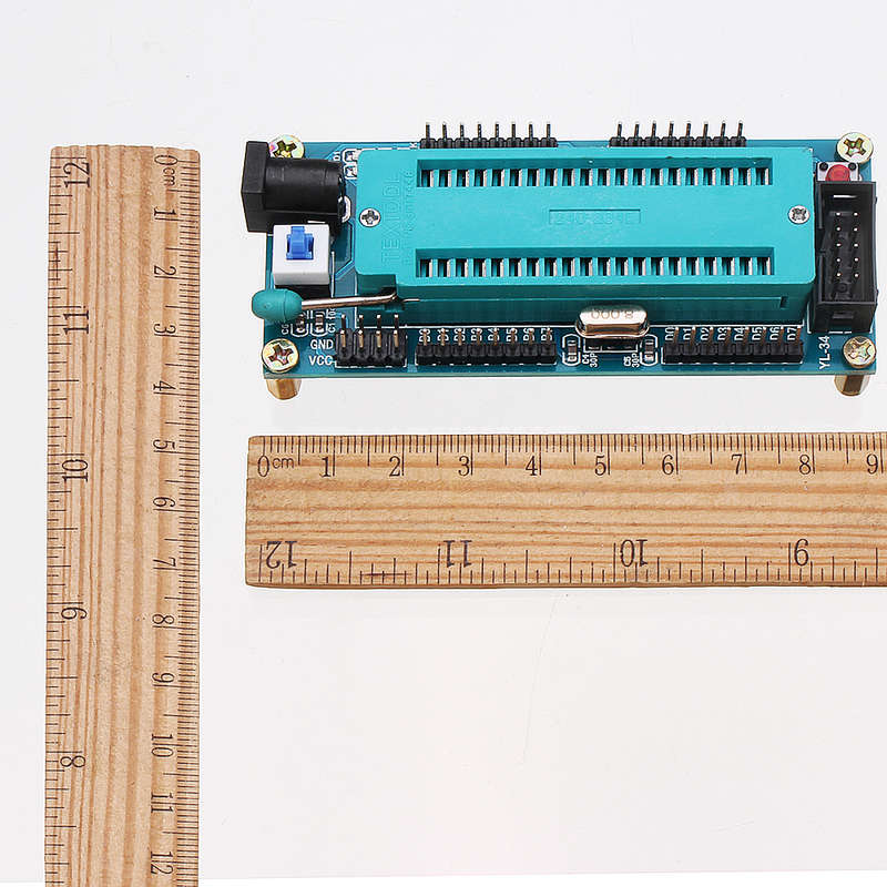 AVR ATMEGA16 Minimum System Development Board ATmega32 + USB ISP USBasp Programmer w - Free Shipping