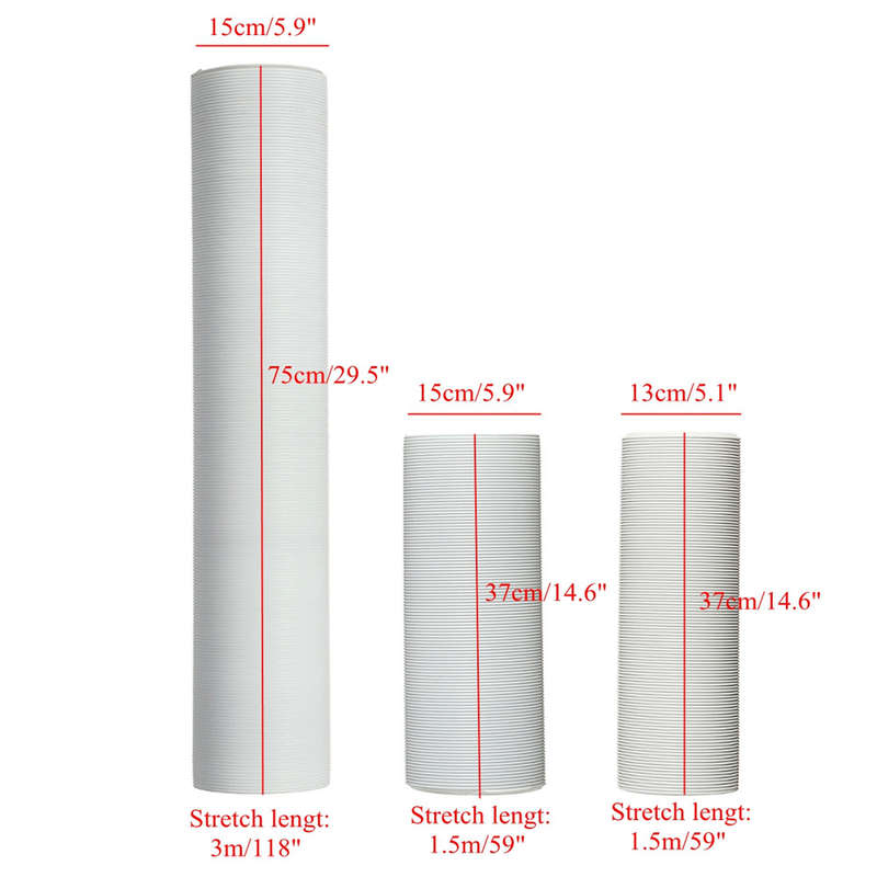 Air conditioner exhaust hose
