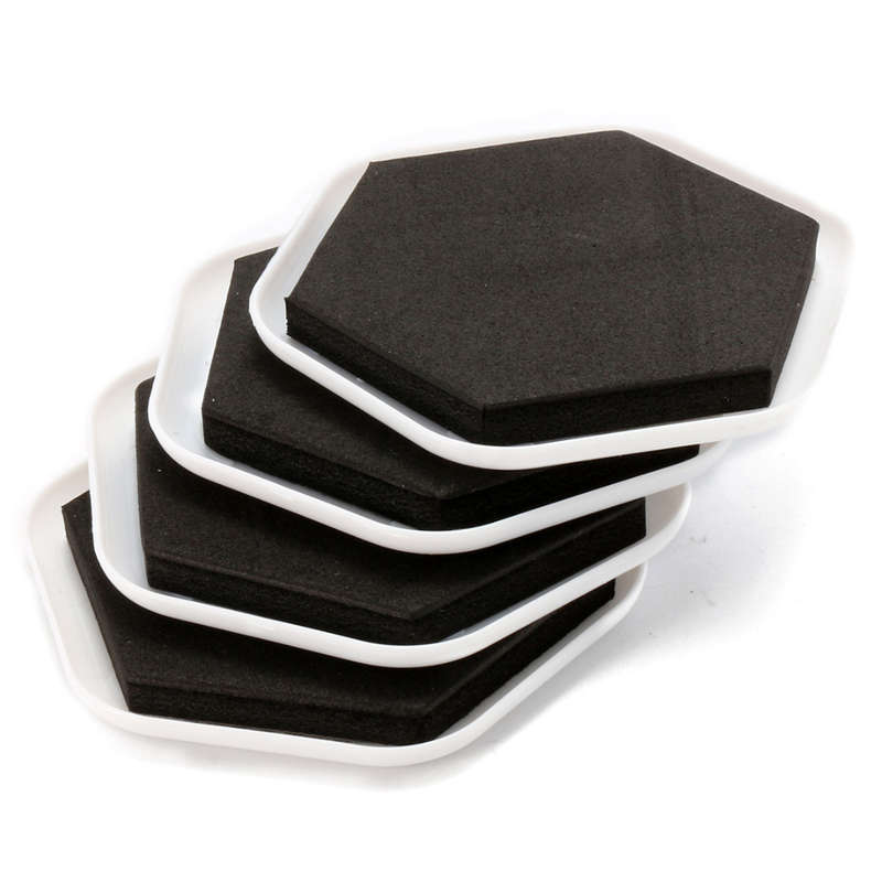 4Pcs Furniture Moving Sliders Mover Pads Moving Furniture Gliders Hardwood