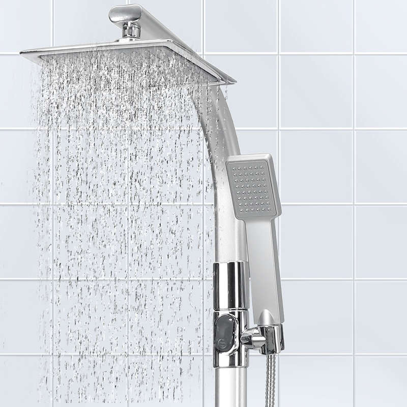 Shower Faucet Shower System Rain Shower Shower Set With Hand Shower Soap Holder