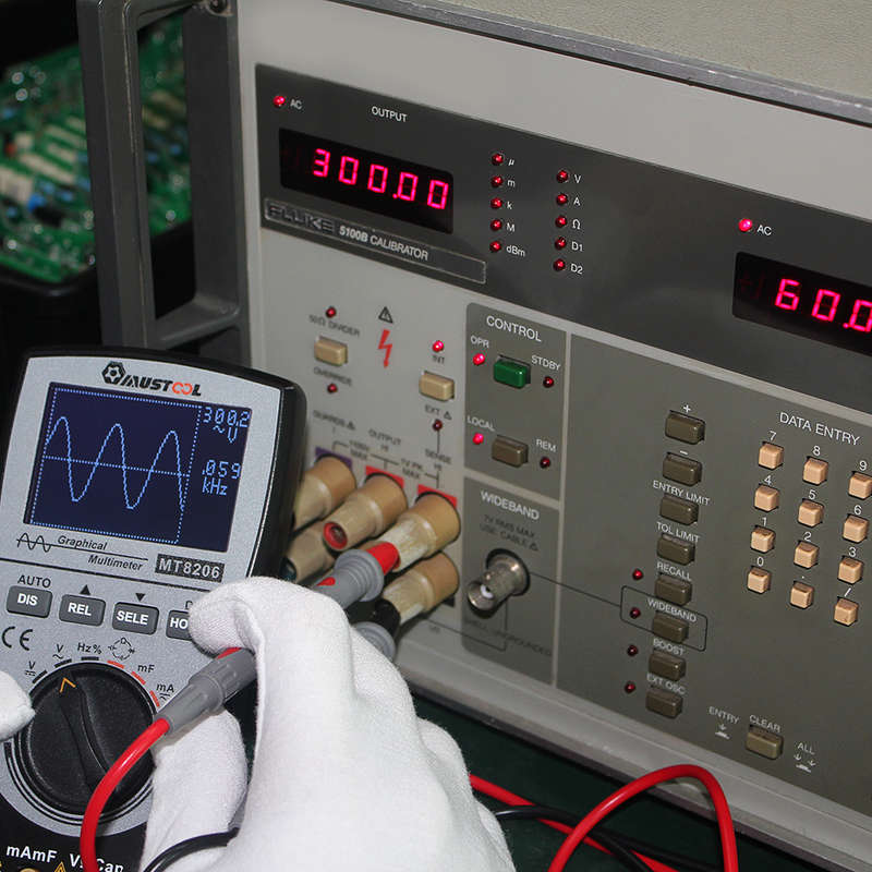 MUSTOOL MT8206 2 in 1 Intelligent Digital Oscilloscope Multimeter AC/DC Current Voltage Resistance