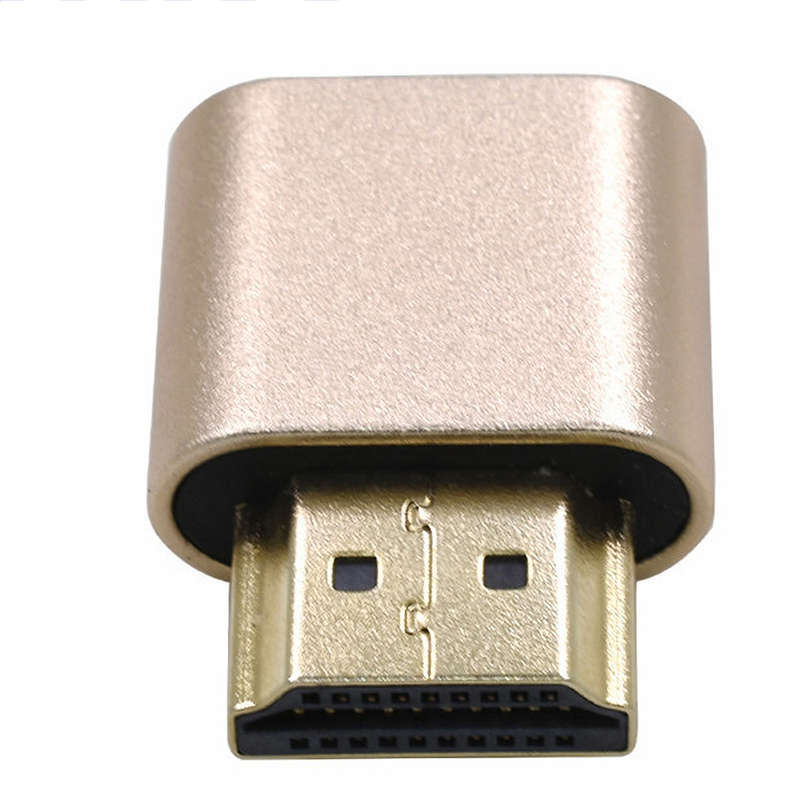 ITHOO HDMI-compatible Dummy Plug 4K Display Emulator HD Virtual Display Adapter for Computer Desktop