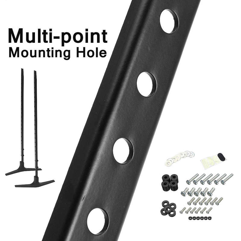 Universal TV Support Stand 32-55inch Base Plasma LCD Flat Screen Table Top Pedestal Mount 