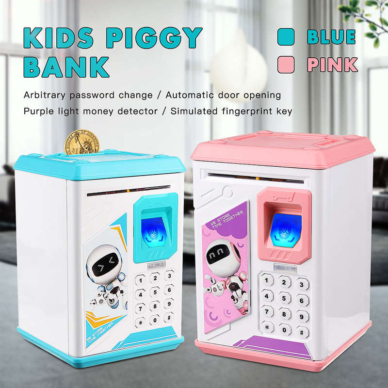Safes - Kids ATM Fingerprint Password Money Box for sale in Johannesburg  (ID:515234222)