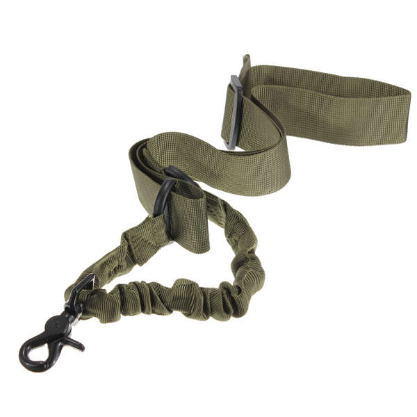 New Outdooors Tactical Belt Adjustable Bungee Sling Elastic BelT-strap Rope Cord With Buckle