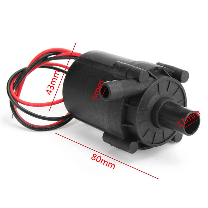 DC 12V 18W Water Pump Quiet Mini Cold Water Circulation Fluid Transfer Water Pump 12L/min