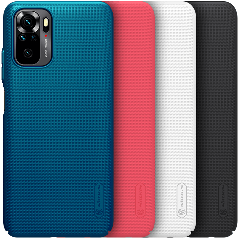 Nillkin for Xiaomi Redmi Note 10 Case Matte Anti-Fingerprint Anti-Scratch Shockproof Hard PC Protect