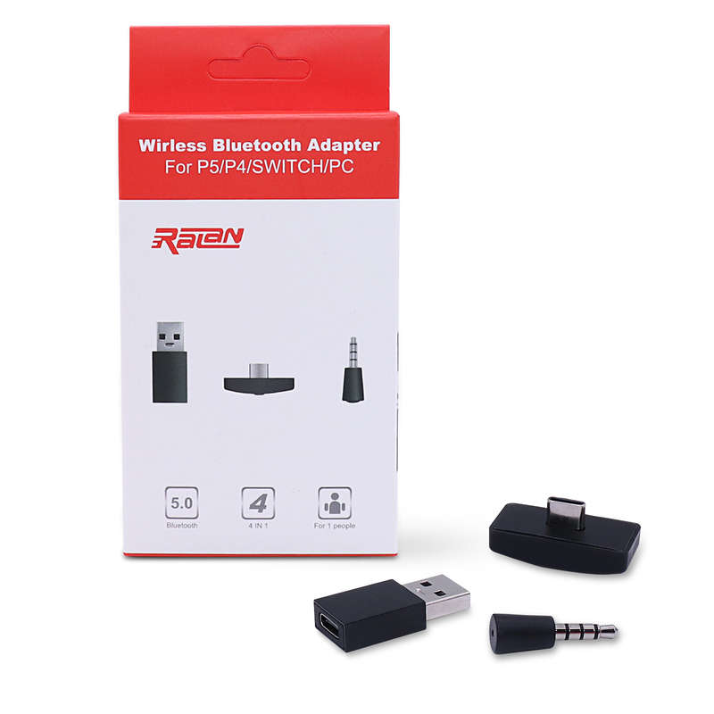Ralan Audio Bluetooth 5.0 Adapter Converter for Nintendo Switch Lite for PS4 PS