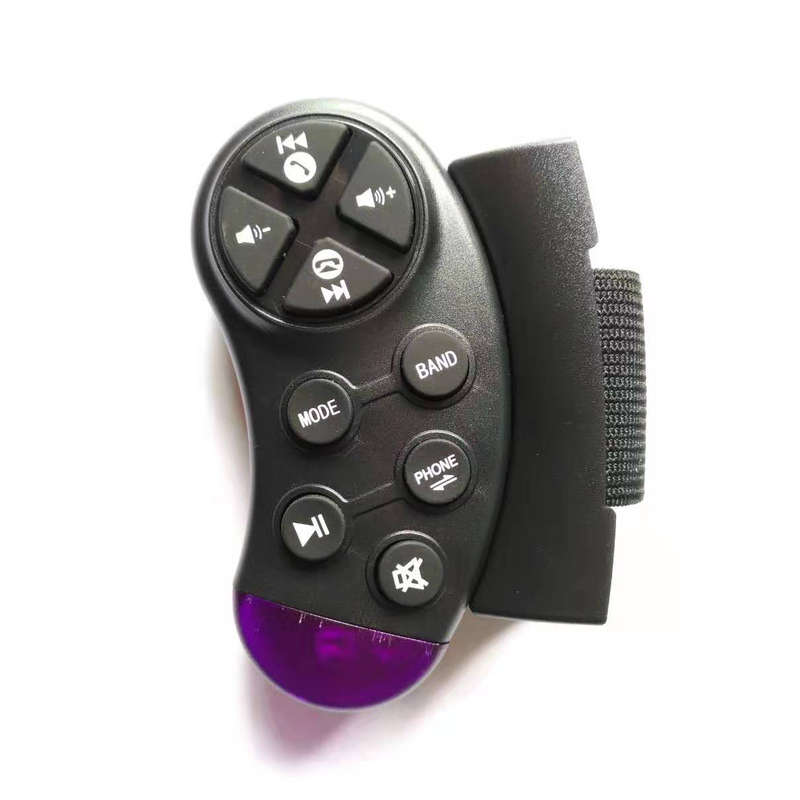 Universal Wireless Car Steering Wheel Button Remote Control bluetooth For Stereo Music DVD