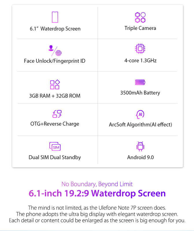 Image result for 6 REASONS TO BUY ULEFONE NOTE 7P