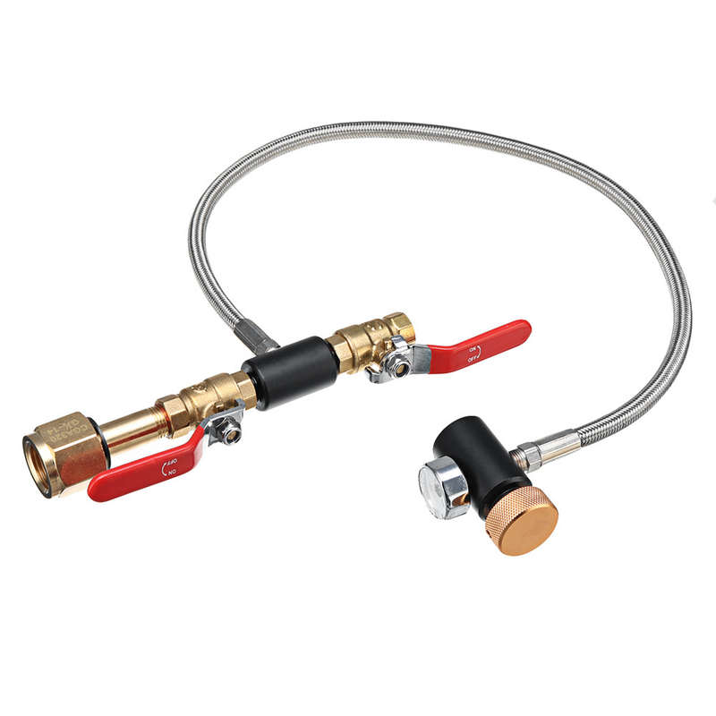 Switch Valve Lever CO2 Fill Station