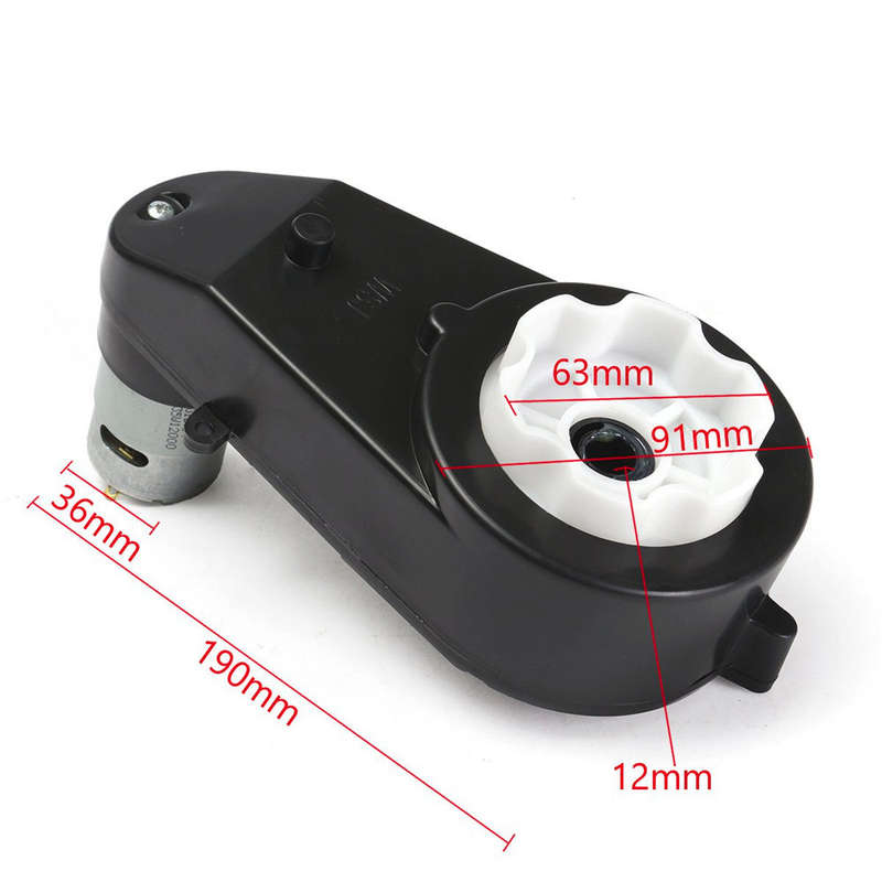 DC12V 12000RPM Gear Motor High Speed Motor