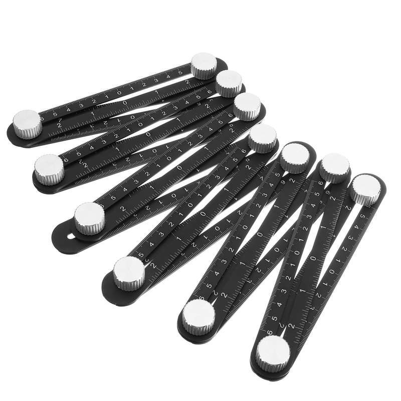 Multi Angle Measuring Ruler 12-side Alloy Angle Finder Template Tool 12- Fo