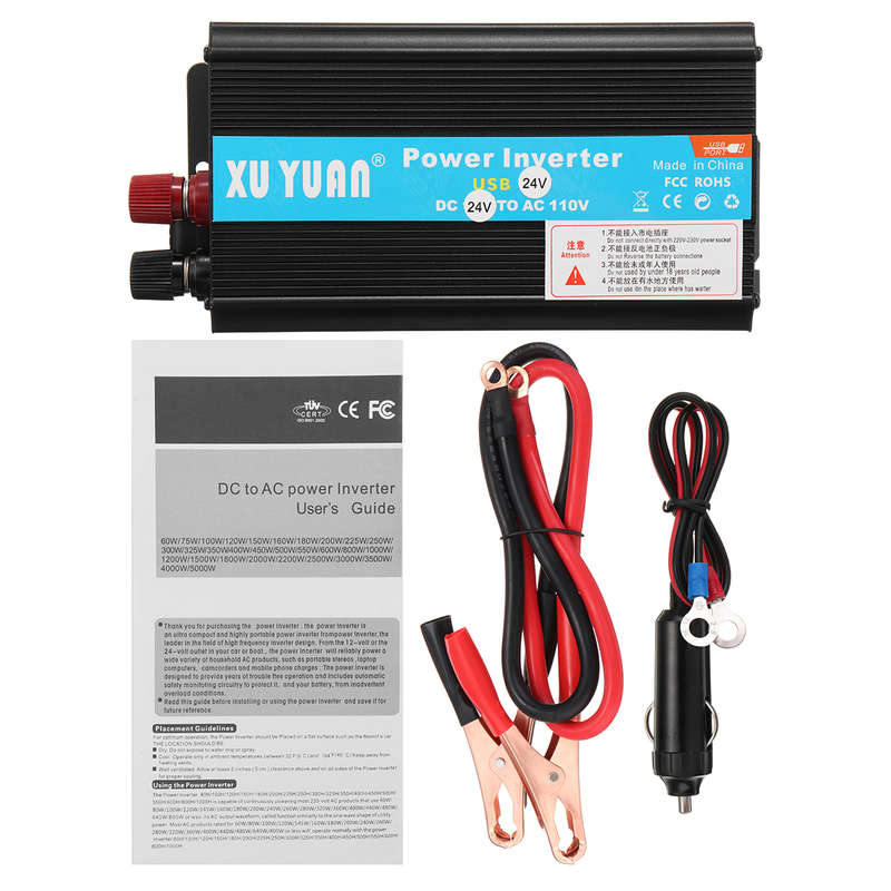 4000W DC12/24V To AC110V/220V Solar Inverter