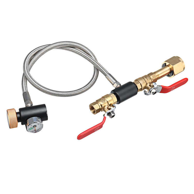 Switch Valve Lever CO2 Fill Station