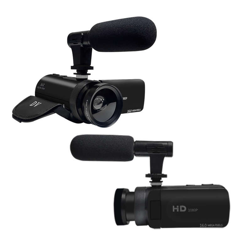 Professional CMOS 16 Megapixels 1080P 18X Digital Zoom Video Camcorder Digital Came (Type Only Lens)