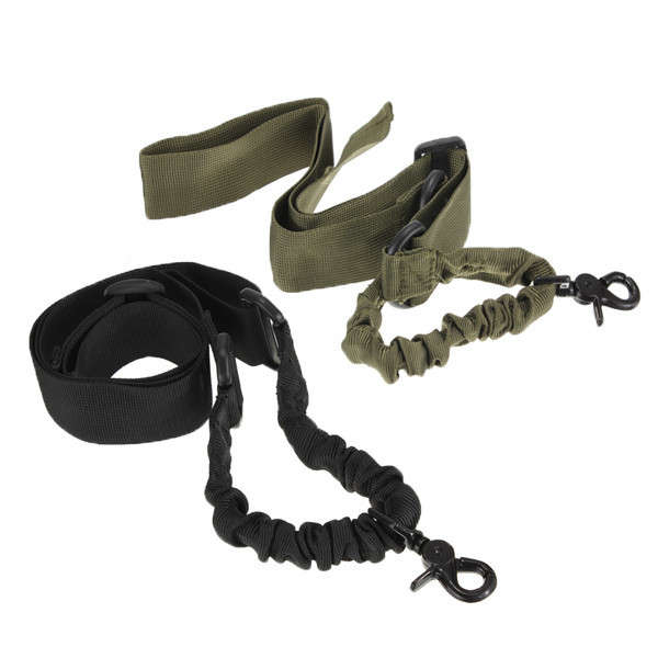 New Outdooors Tactical Belt Adjustable Bungee Sling Elastic BelT-strap Rope Cord With Buckle