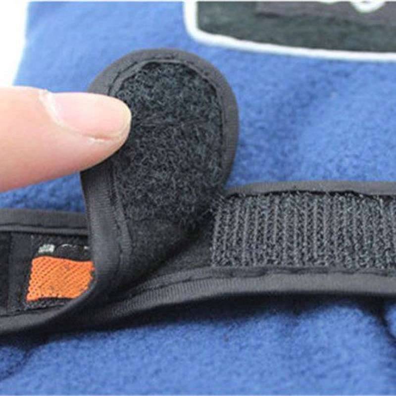 ZANLURE XY-488 25CM 56G Fleece Winter Warming Gloves Outdoor Full Palm Hiking Fishing Gloves