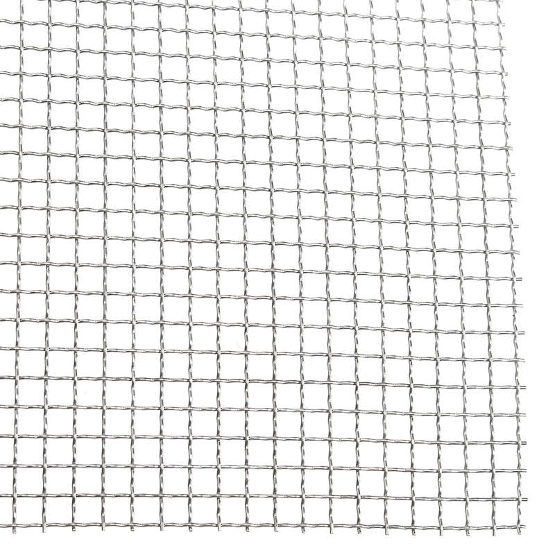40x40cm Woven Wire 304 Stainless Steel Filtration Grill Sheet Filter 4 Mesh