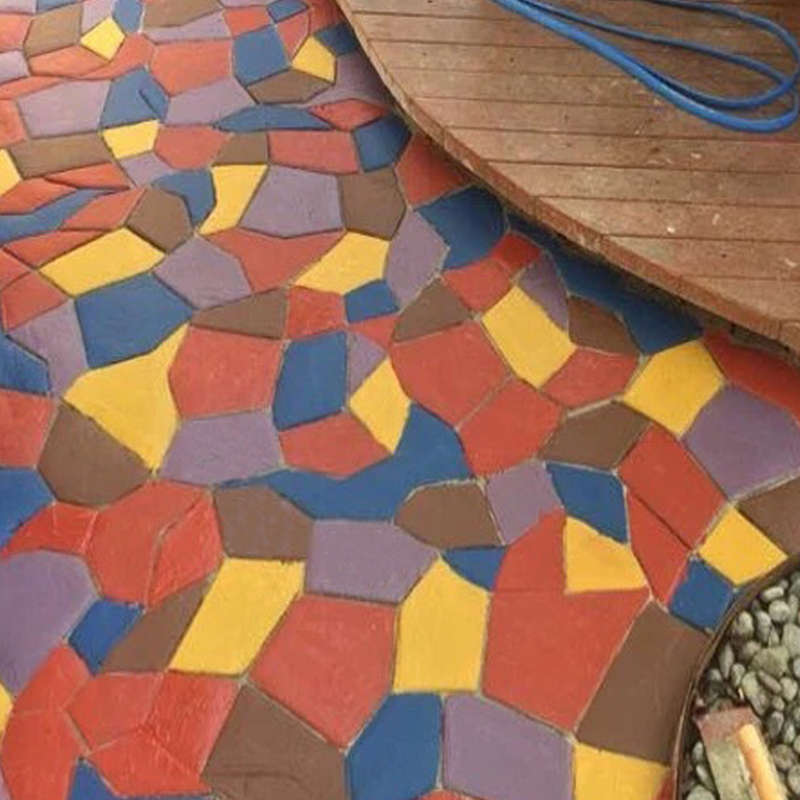 New DIY Concrete Paving Pavement Mould Mold Gardens Balconies Villas Path Walk Maker Gement Br