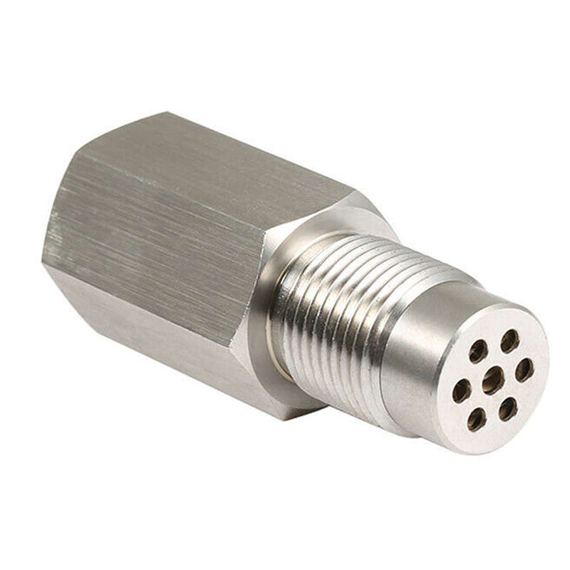 Oxygen O2 Sensor Spacer Adapter CEL Eliminator Mini Cat W/Catalytic Converter