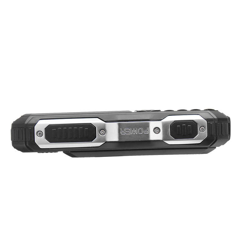 HAIYU 2.0 Inch 4800mah GSM Carriers Dual Sim Cell Phone Long Stand-by Rugged Phone...-(Color Black)