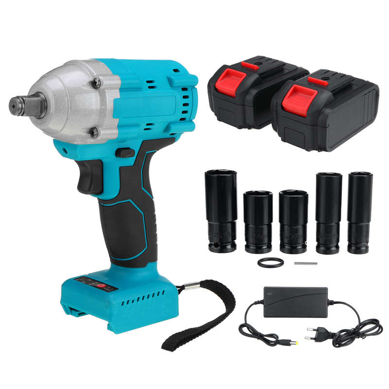 21V 520N.m Electric Cordless Impact Wrench 1/2