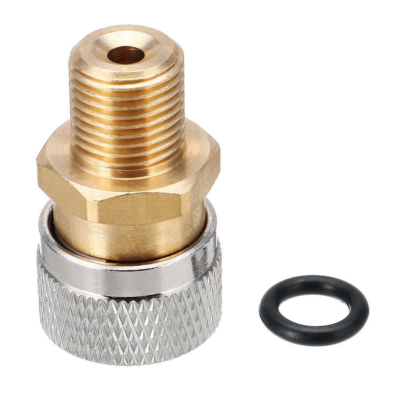 Stainless PCP air rifle filling quick release coupler 1/8 BSPP + 3 QR plugs.