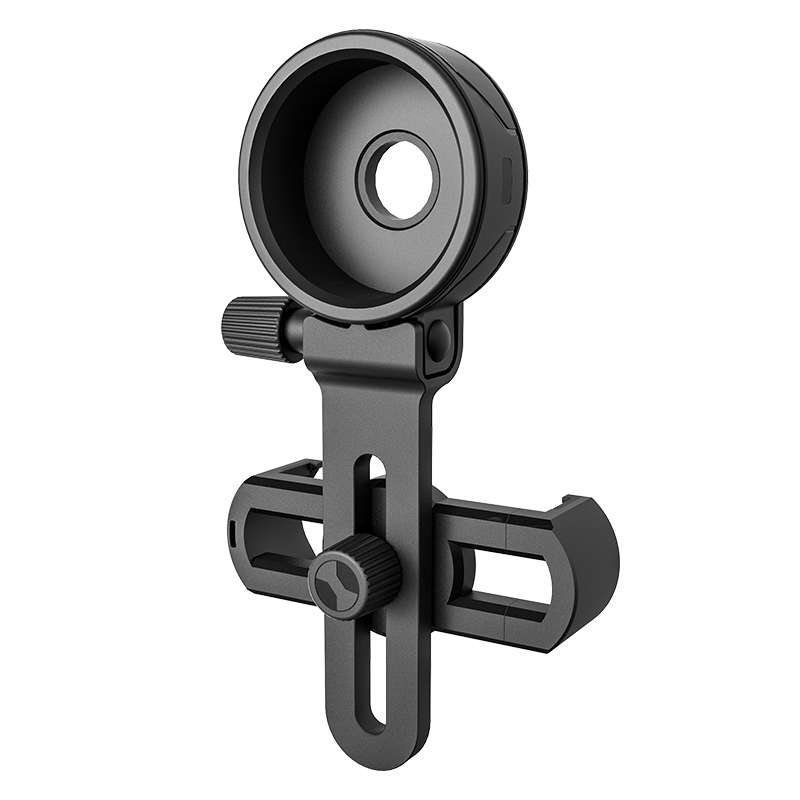 Cell Phone Adapter with Spring Clamp Mount Monocular Microscope Accessories Adapt Telescope Mobile P